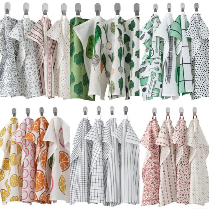 IKEA Dish Towel Set (4pcs set) Shopee Philippines