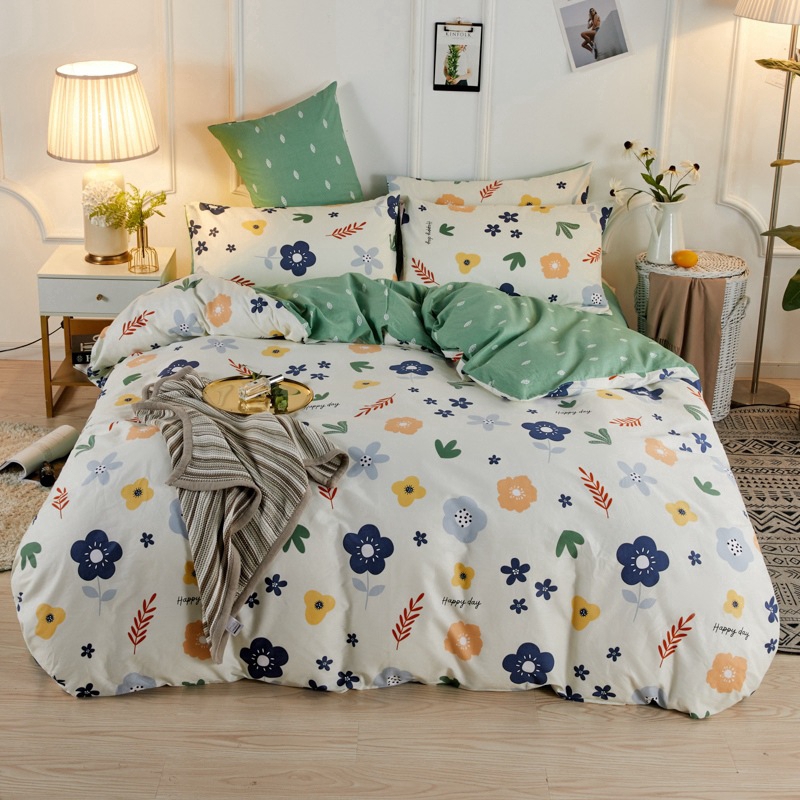 Lovely Pattern Bed sheet quilt cover 