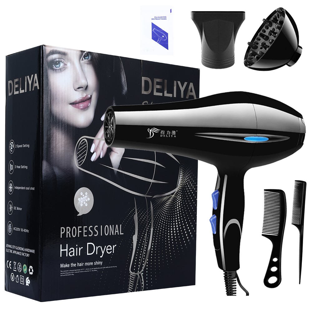 Professional Hair Dryer Strong Power Barber Salon Styling Tools Electric Hair  Dryers For Home 7I3o | Shopee Philippines