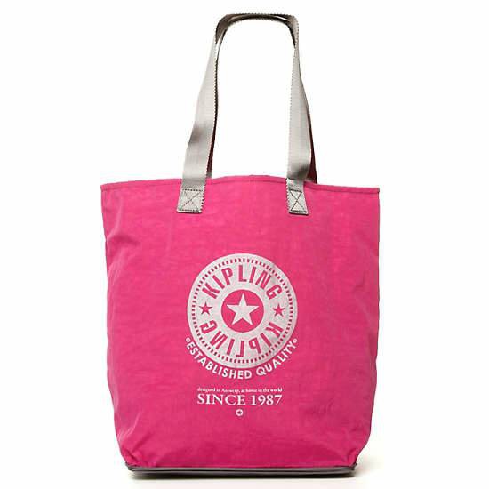 Authentic Kipling Hip Hurray Foldable Tote Bag Shopee Philippines