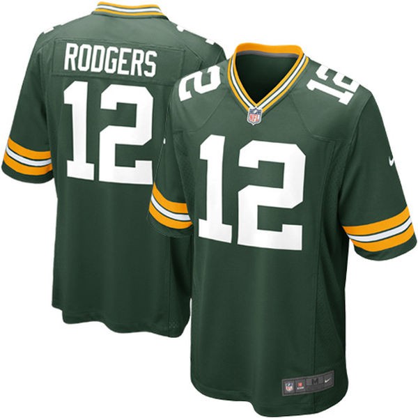 aaron rodgers football jersey