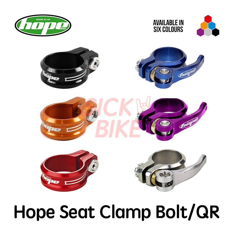 hope seat clamp green