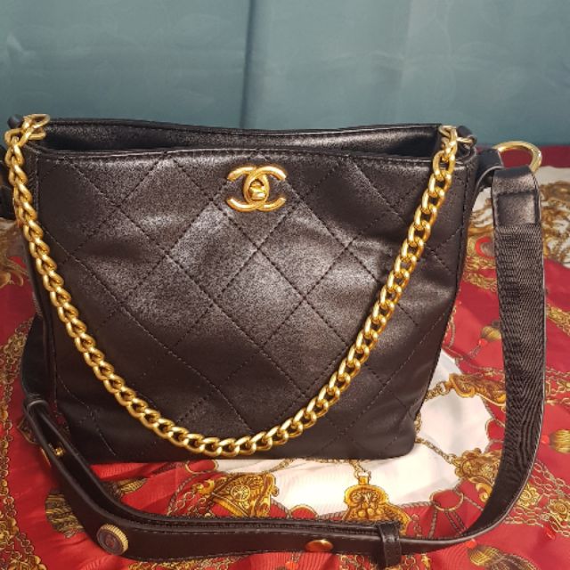 chanel two way bag