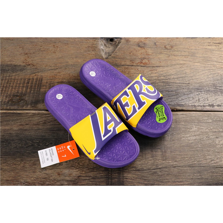 lakers slides nike