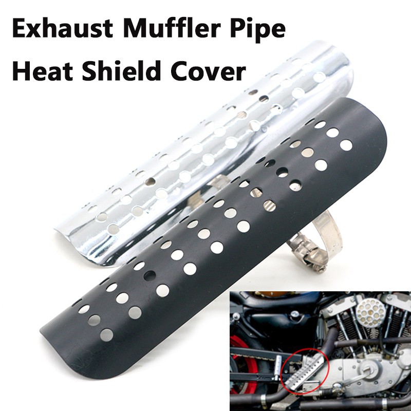 muffler cover for motorcycle