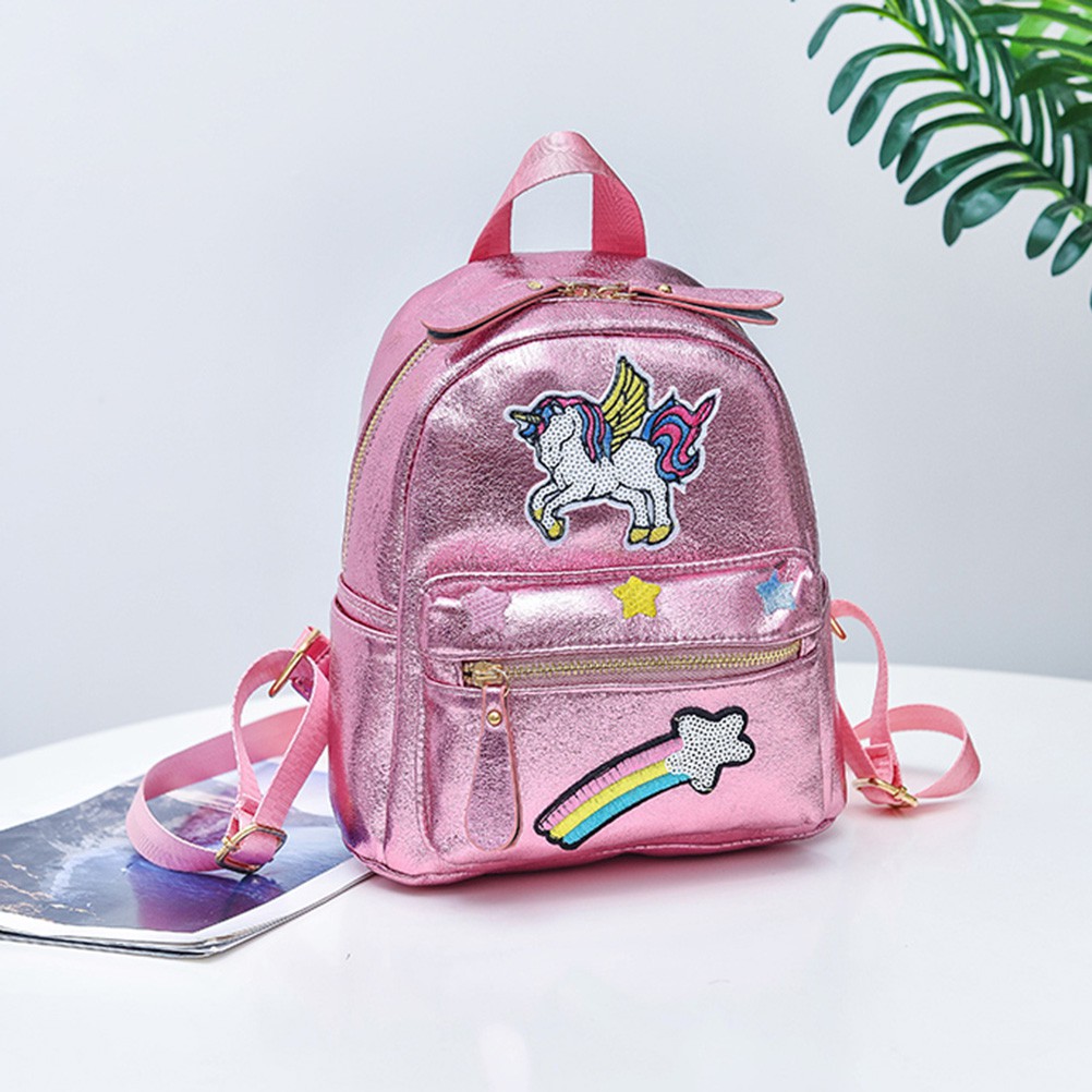 unicorn glitter backpack