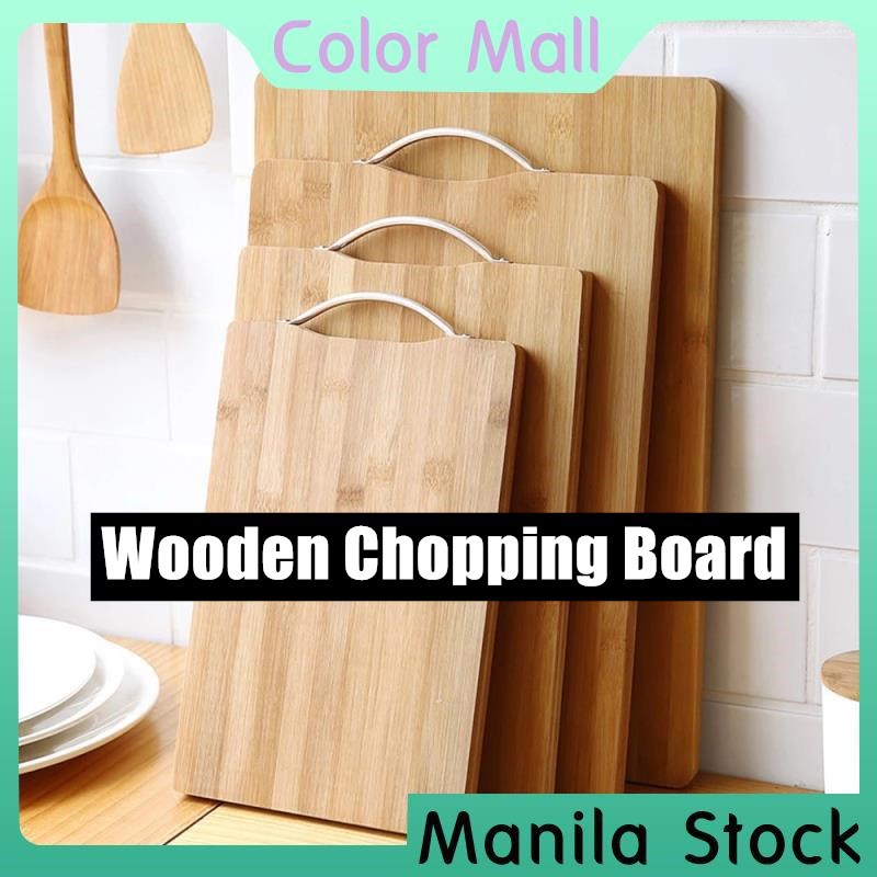 403 AntiBacteria Wooden Chopping Board Bamboo Rectangle Hangable