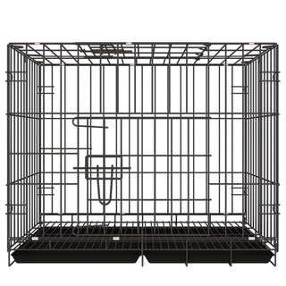 【Black】Pet dog cage Foldable M / L / XL / XXL