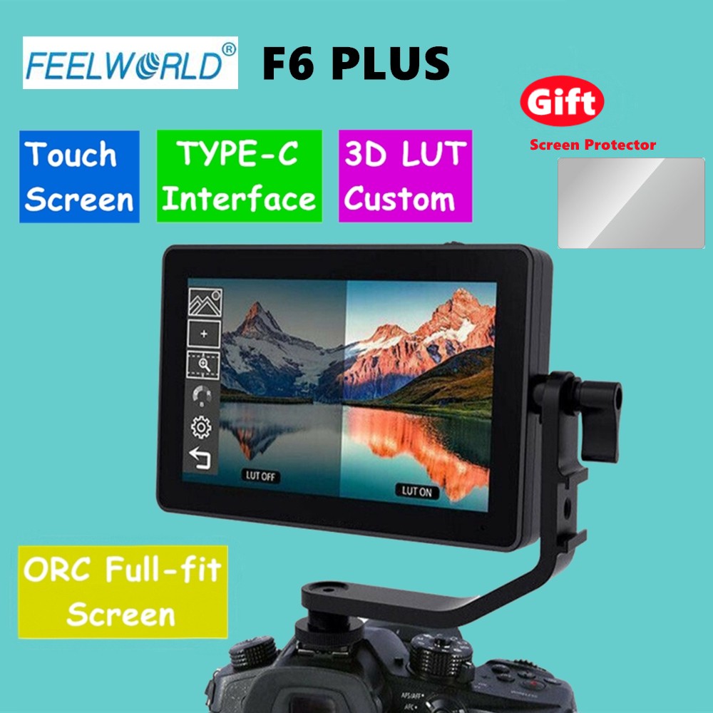 Feelworld F6 Plus Inch On Camera Dslr Field Monitor 3d Lut Touch Screen