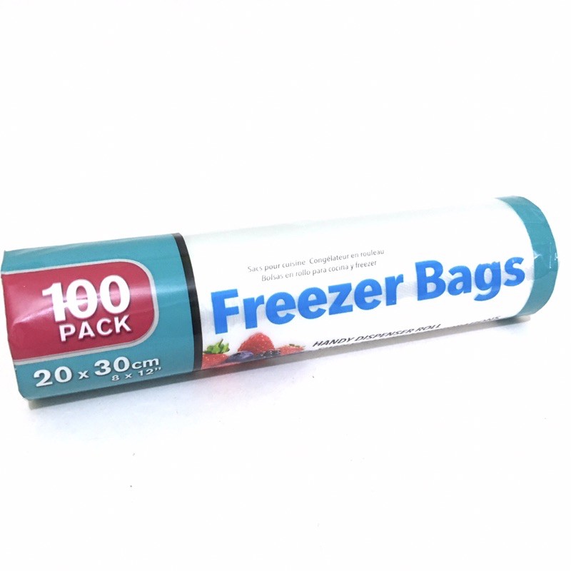 100 pcs Freezer Bags Roll Shopee Philippines