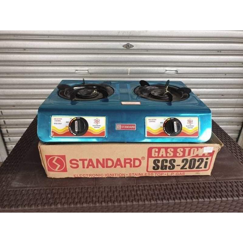 Standard Double burner stove (sgs 202i) Shopee Philippines