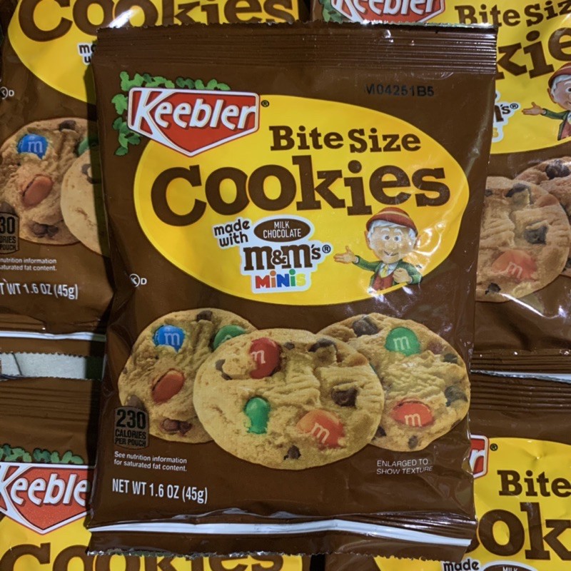 Keebler Bite Size Cookies with Milk Chocolate M&Ms | Shopee Philippines