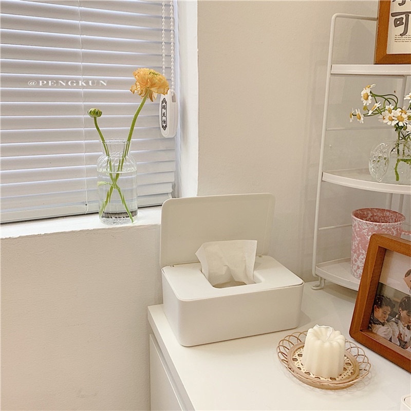 Nordic Style Minimalist Tissue Holder with Lid Shopee Philippines