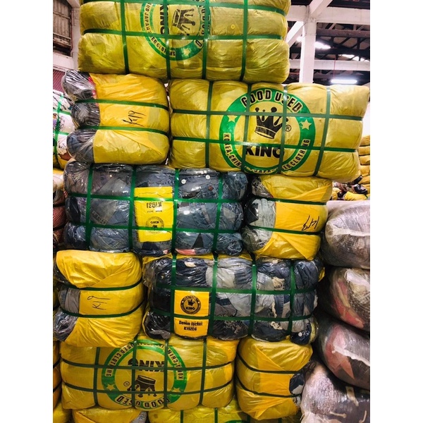 KING BALE DENIM JACKET SEALED BALE PHOTO SAMPLE Shopee Philippines