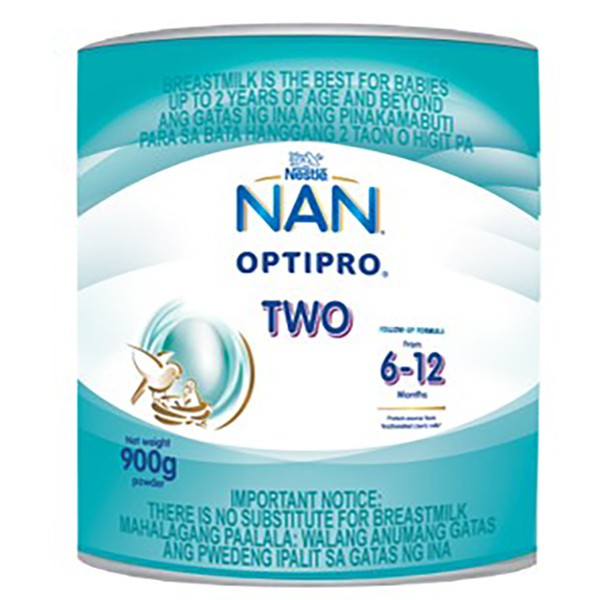 Nan Optipro Two Milk Supplement For 6 12 Months 900g Shopee Philippines