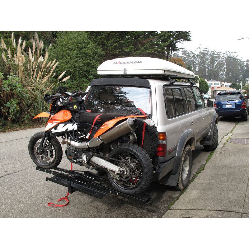 two motorcycle hitch carrier