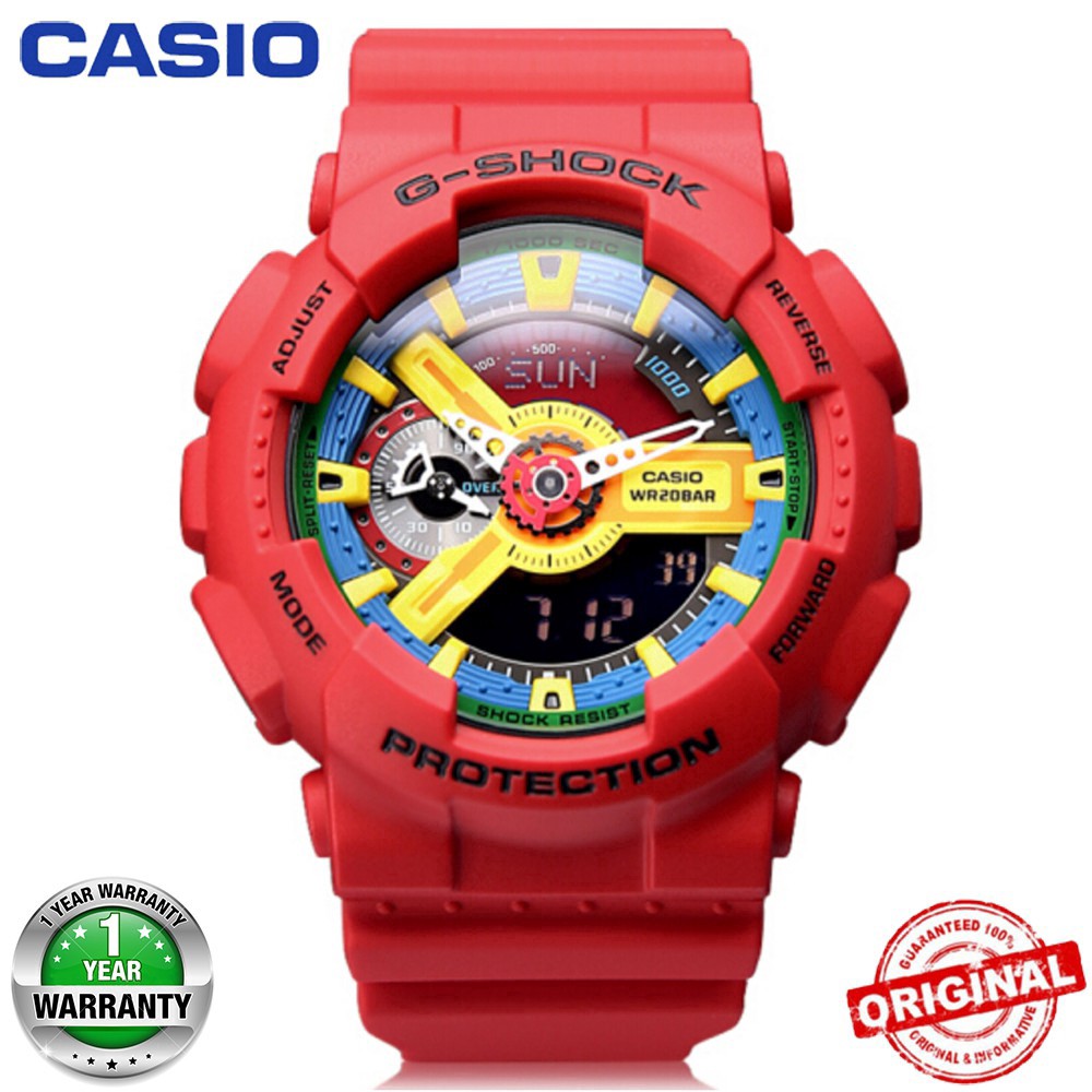 g shock price red