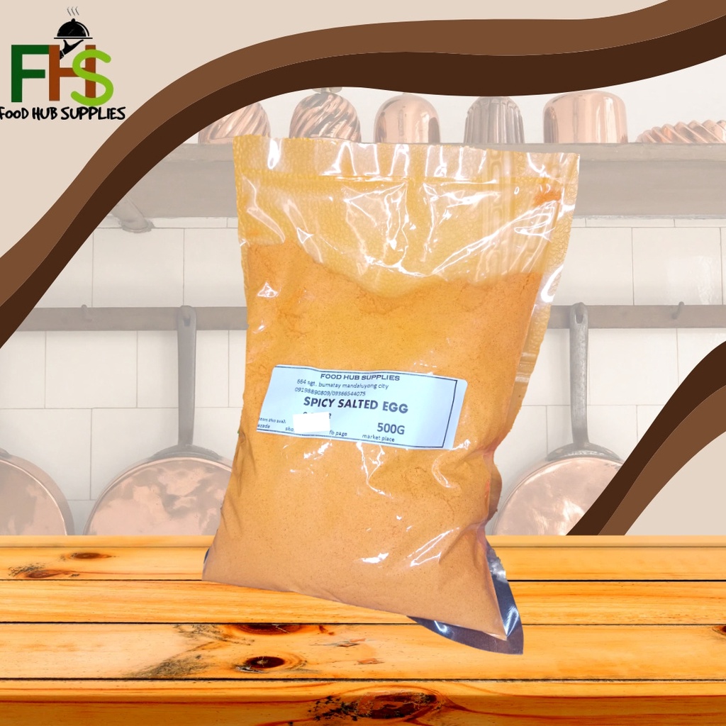 Premium Spicy Salted egg powder 100g/500g Shopee Philippines