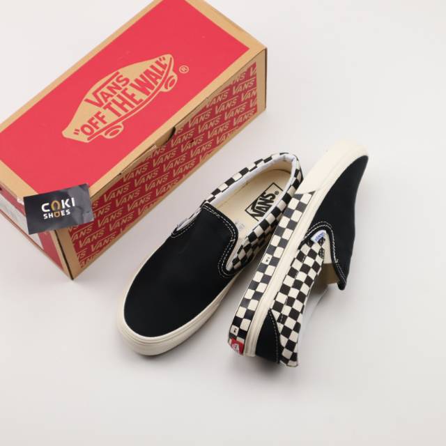 vans sidewall checkerboard