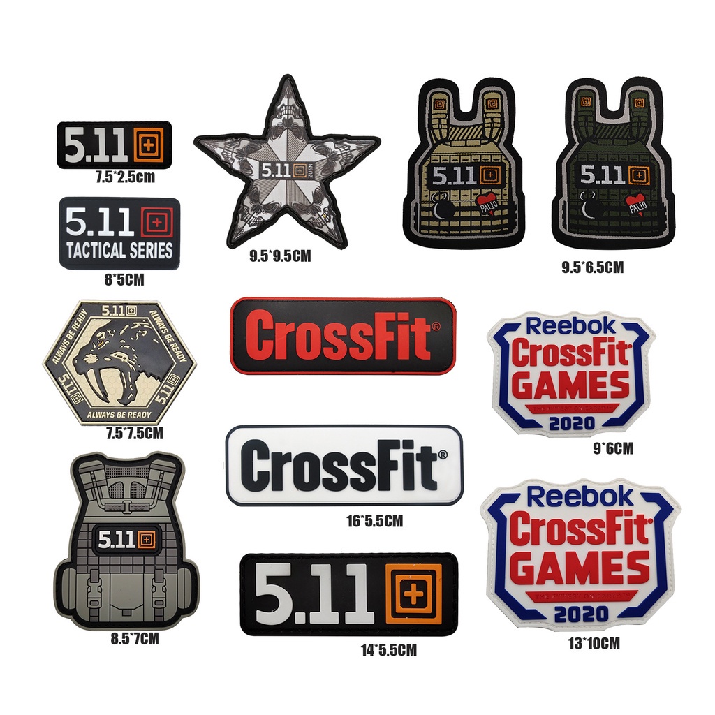 3D Tactical Vest CrossFit Sport 2021 Army 511 Velcros Patches Military