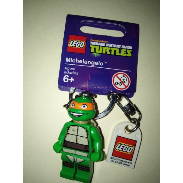 tmnt lego keychain