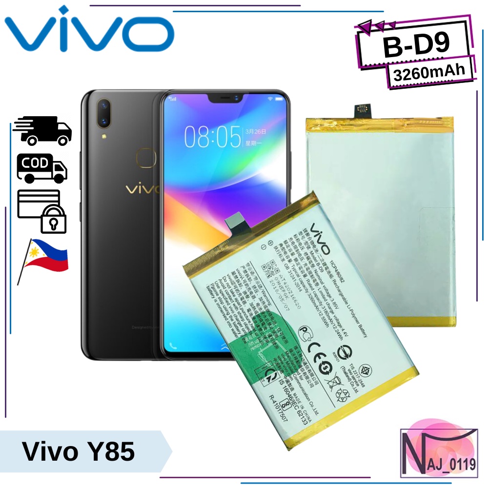 Vivo Y85 Battery | Model: B-D9, Original High Quality Li-ion Battery ...