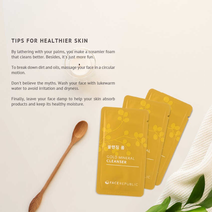 face republic gold mineral cleanser price