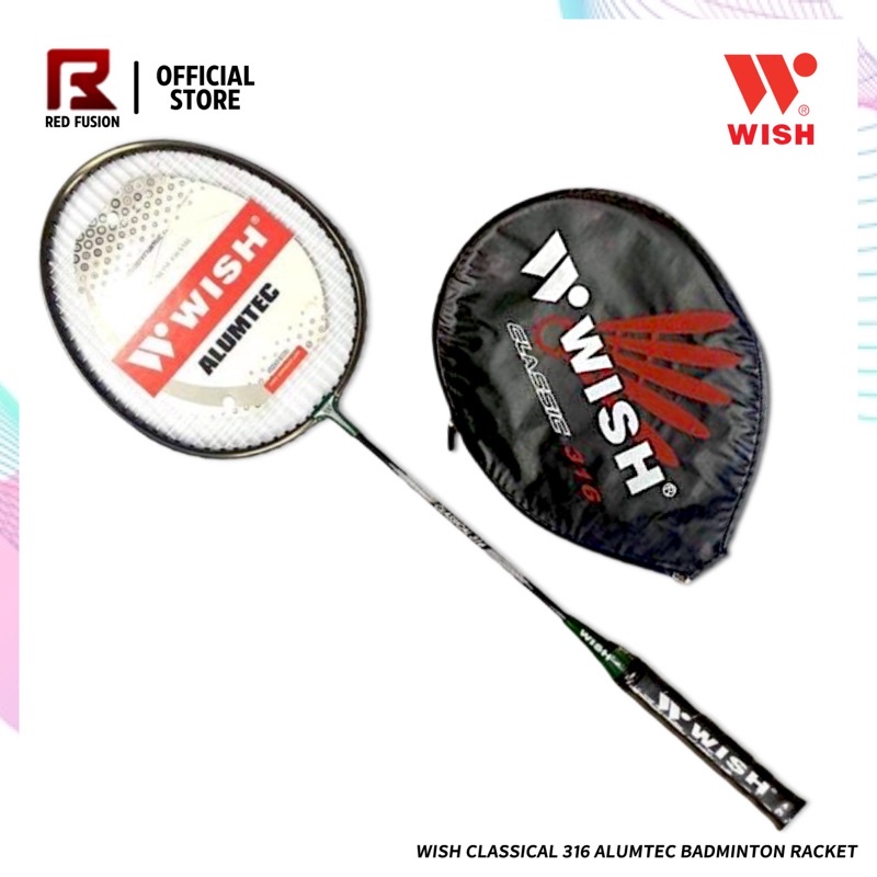 Wish Badminton Racket Alumtec (Classical316) Shopee Philippines
