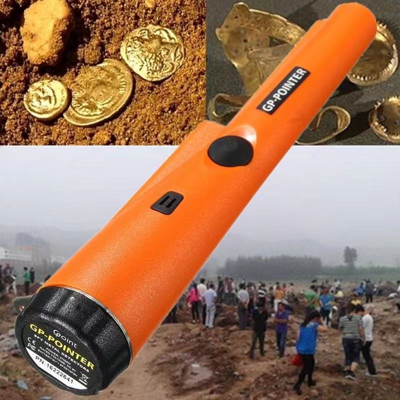 Metal Detector Waterproof Handheld Detector Automatic Pinpointing Gold