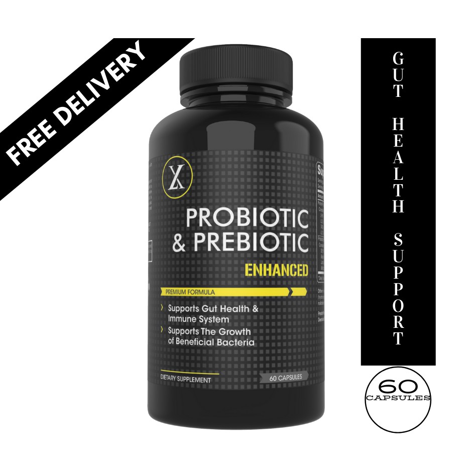 Probiotic & Prebiotic Advanced Digestive Gut Health & Enzyme Support