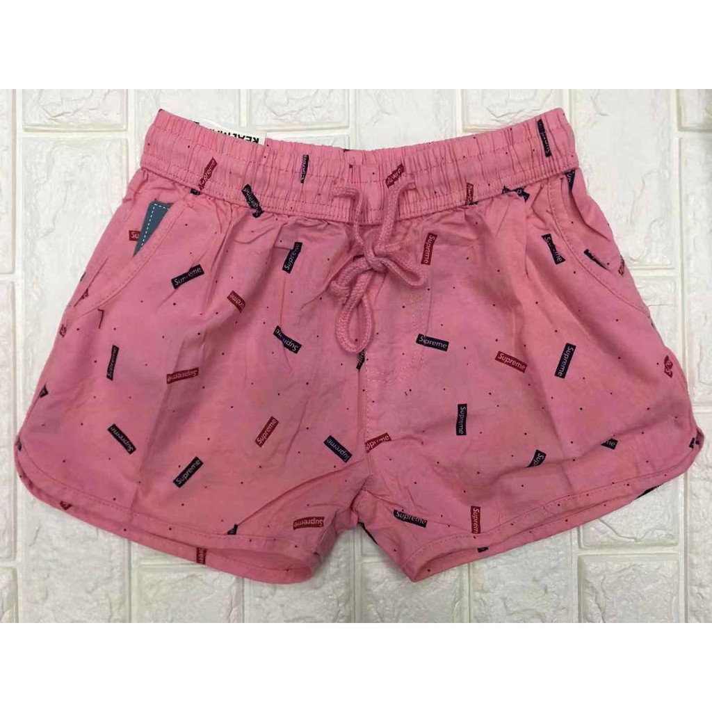 supreme pink shorts