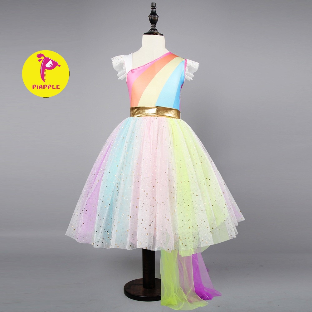 formal rainbow dress