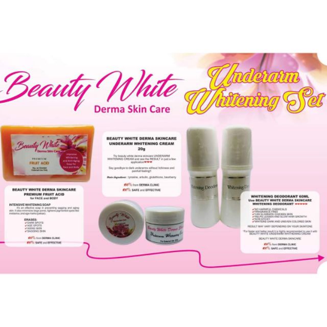 whitening derma skincare