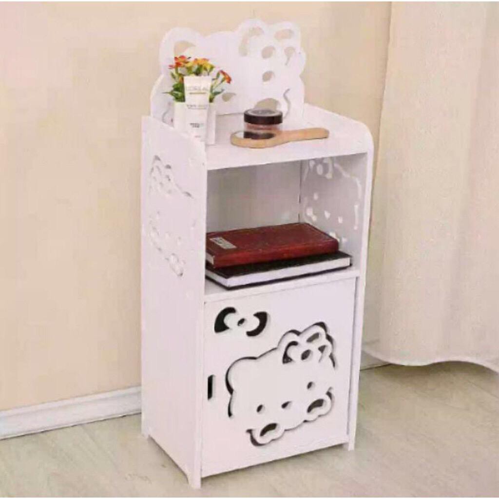 Home Bedside Cabinet Bedroom Shelf Simple Modern Small Storage