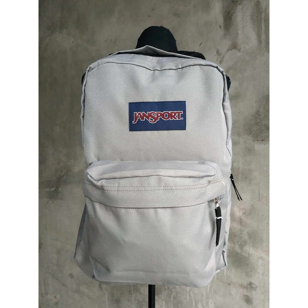 jansport superbreak grey