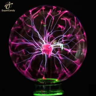 Magic Plasma Ball Touching Sound Sensitive Plasma Lamp Light for Parties Decorations Kids Bedroom DQ #9