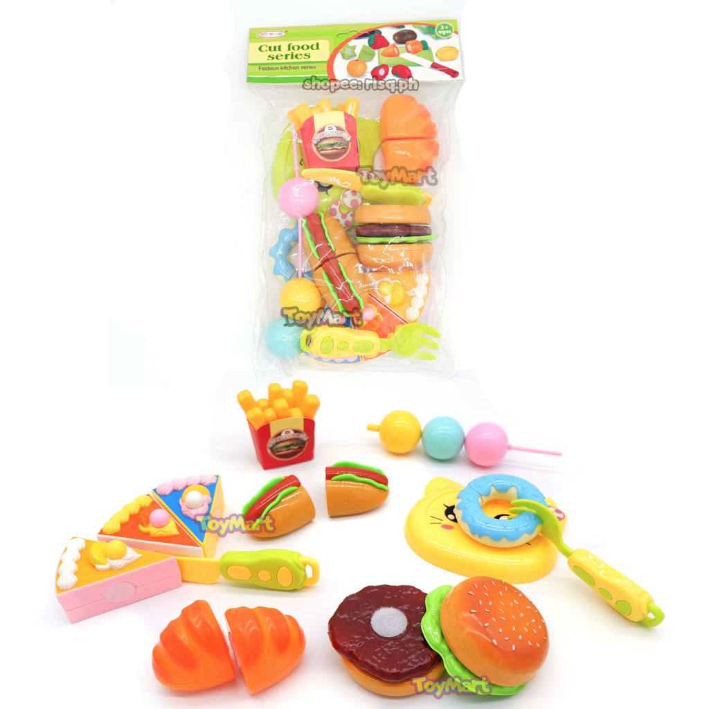 cuttable play food