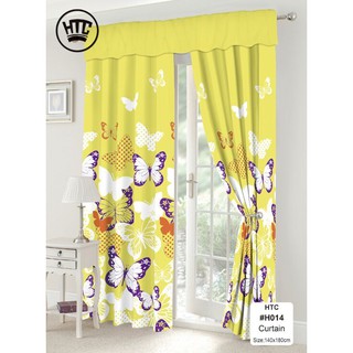 New White Curtains Sales Home Decor 5D Rose and Butterfly Printed Curtain for Window 140cmx180cm 1PC #5