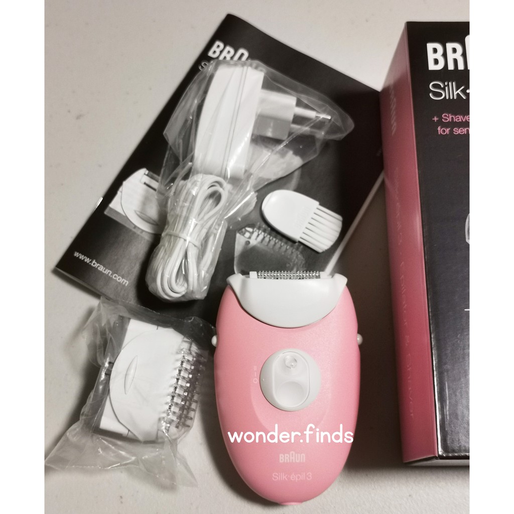 braun silk epil 3 in 1 shaver
