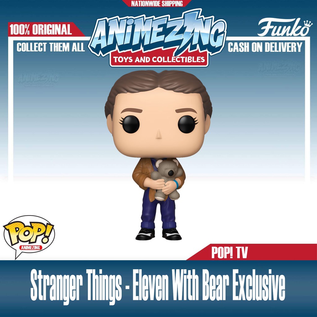 funko pop eleven with bear