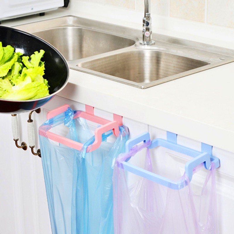 HW Organizer Kitchen Hanging Garbage Trash Bag Holder Cloth