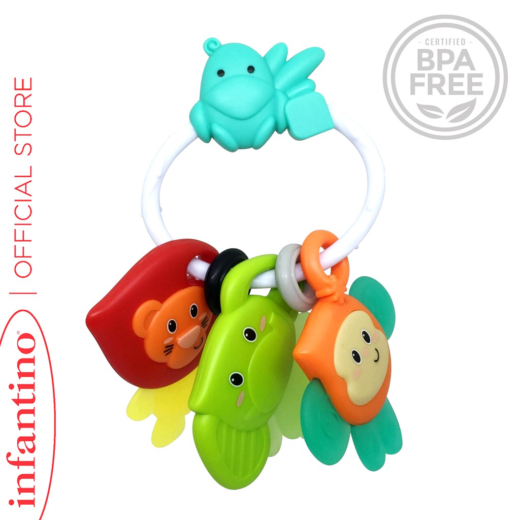 infantino teether ring