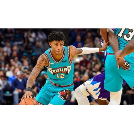 ja morant teal grizzlies jersey