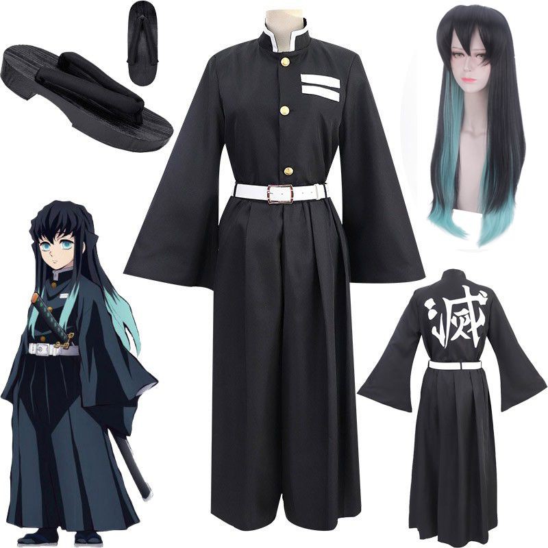 Demon Slayer Kimetsu No Yaiba Tokito Muichiro Cosplay Costume Cosplay