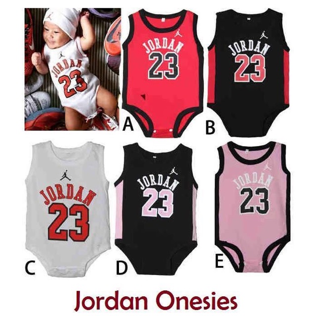 jordan baby onesie