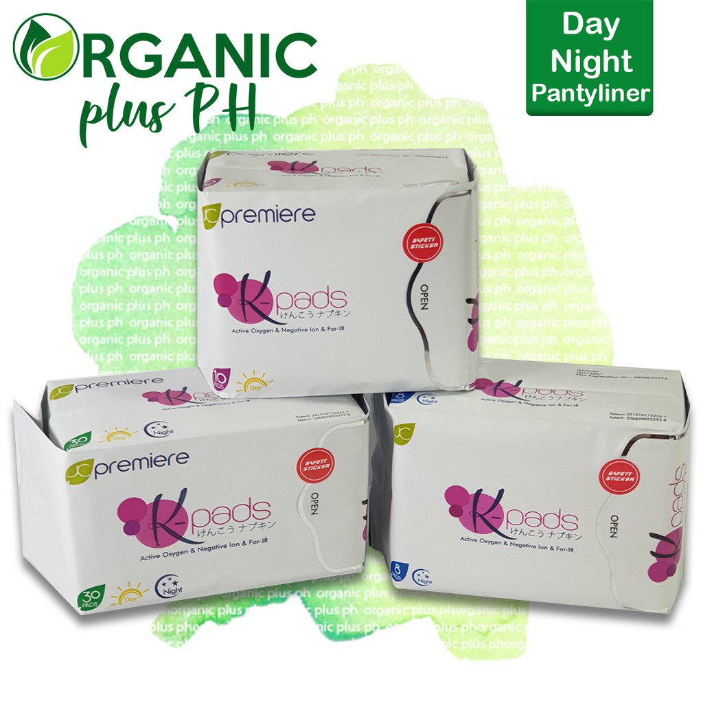 K Pads Sanitary Napkin Panty Liner Day Night KPads JC premiere negative