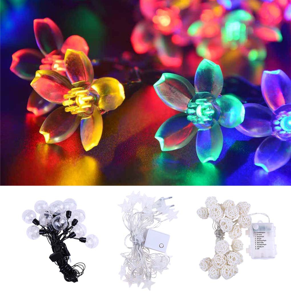 20 Led Halloween Decorations String Lights Pumpkin Lights Battery