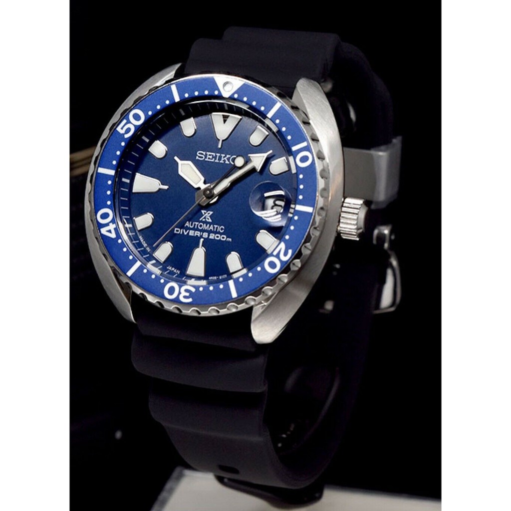 BNEW AUTHENTIC Seiko Prospex Mini Turtle Watch SRPC39J1 Automatic Diver Blue  Dial Japan Made | Shopee Philippines