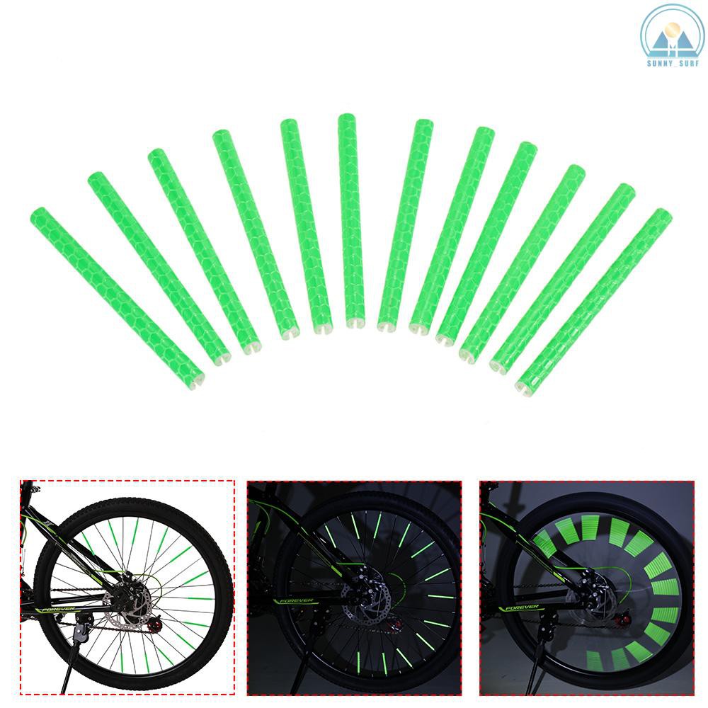 bicycle wheel spoke reflector