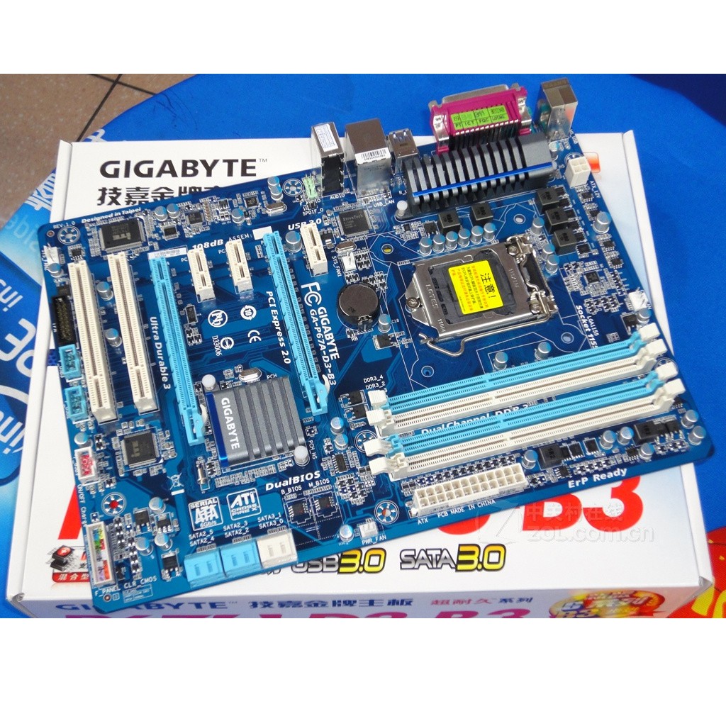 Original Motherboard Pc Ga H61m Ds2 Ddr3 Lga 1155 H61m Ds2 H61 Desktop Motherboard Lazada Ph